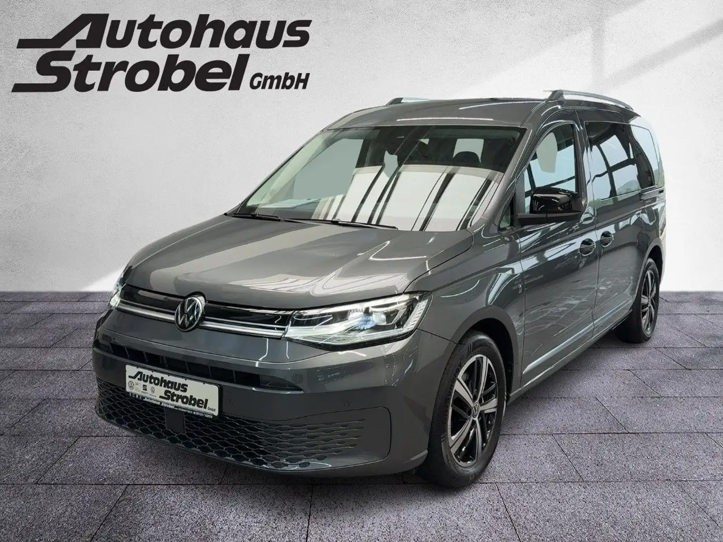 Volkswagen Caddy Life 2.0 TDI DSG Style 7-Sitze ACC Na Grau - 2