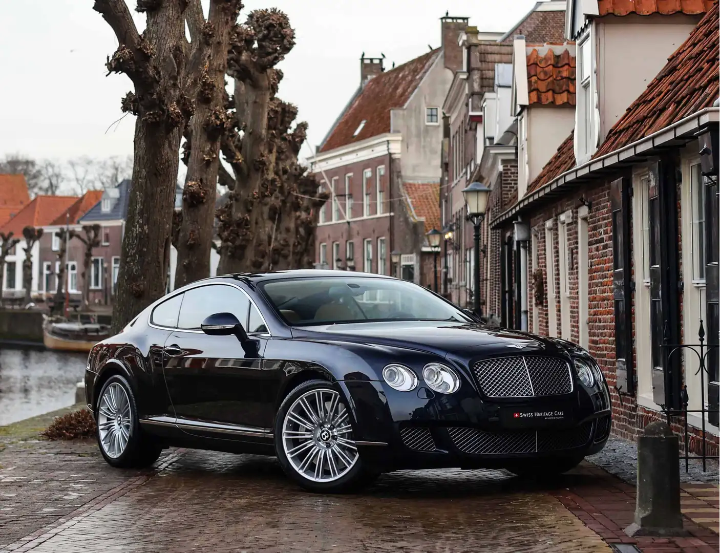Bentley Continental GT 6.0 W12 Speed *Dealerondh*Massage*Breitling*BTW* Bleu - 1