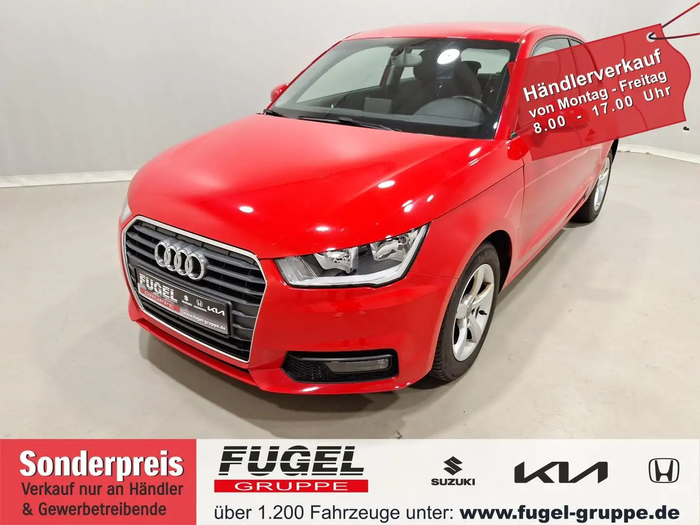 Audi A1 1.4 TDI SHZ|Klimaaut.|PDC Rot - 1