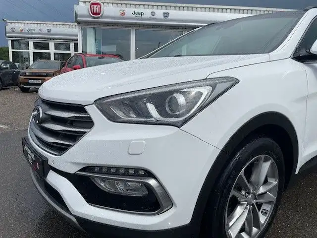 Hyundai SANTA FE blue Premium 4WD Autom. Diesel