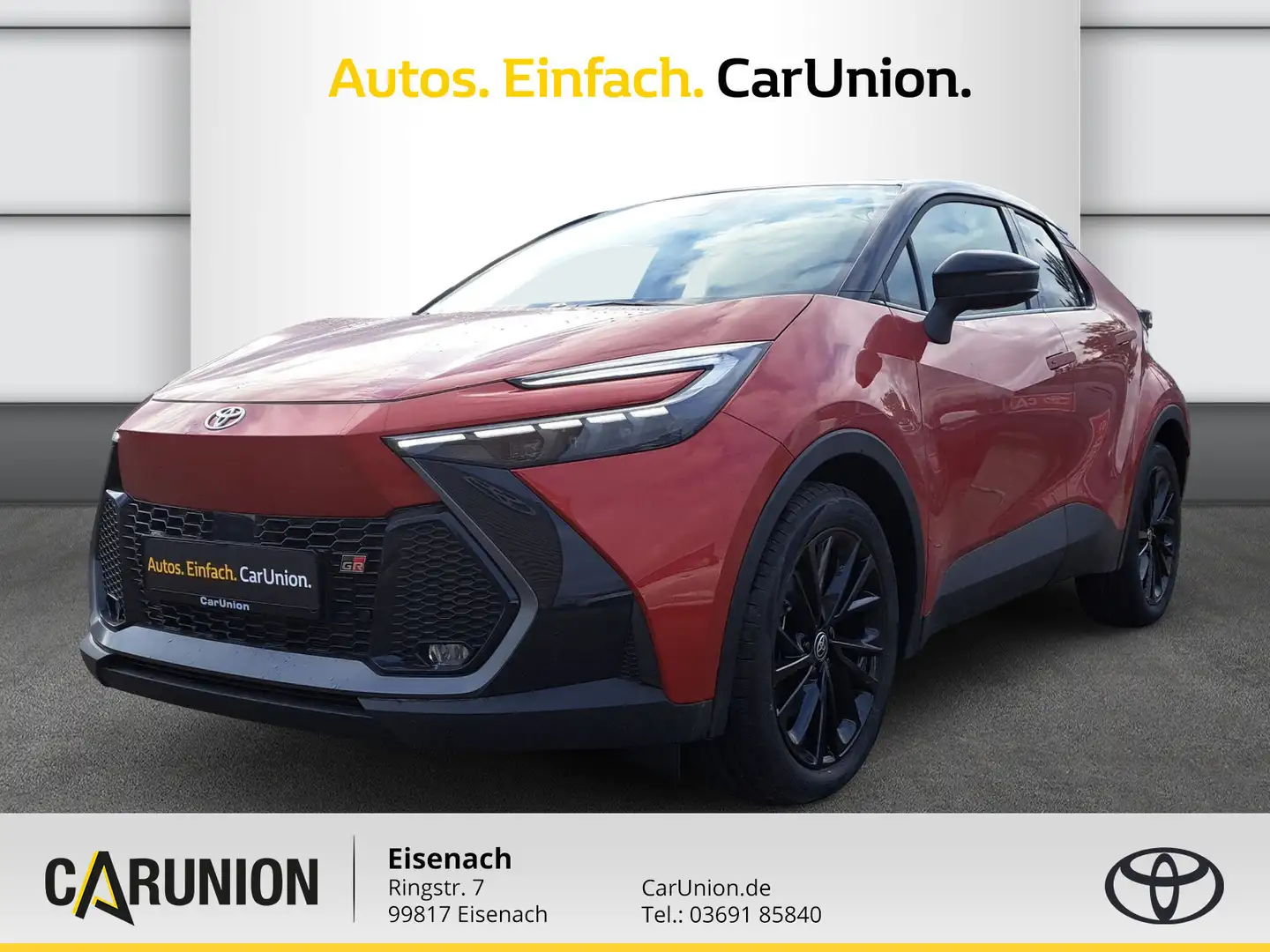Toyota C-HR PHEV GR SPORT/LED/Kam/Alu Rot - 1