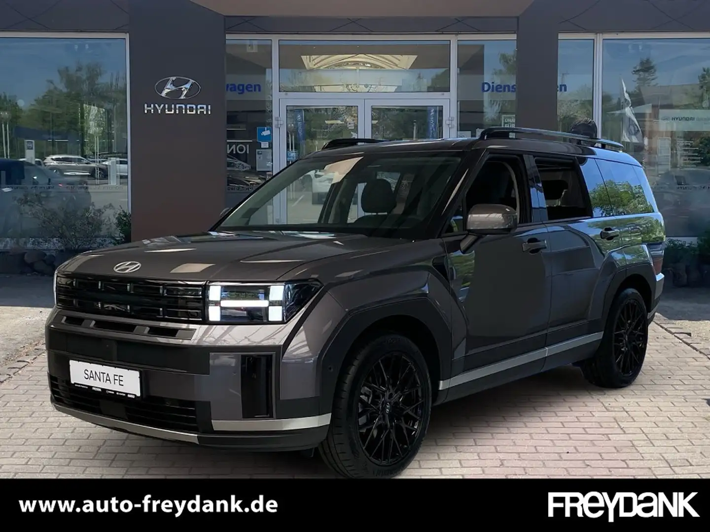Hyundai SANTA FE (5-Sitzer) HEV (MY25) 1.6 T-GDI (215 PS) 6-AT 4WD Gris - 1
