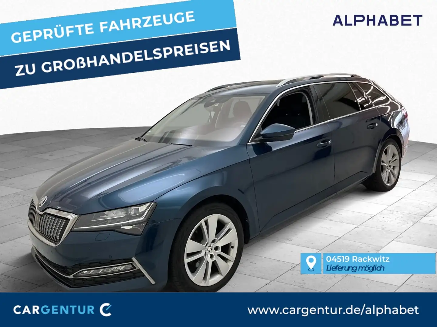 Skoda Superb Combi 1.4 TSI Style iV AHK Virtual Navi Blau - 1