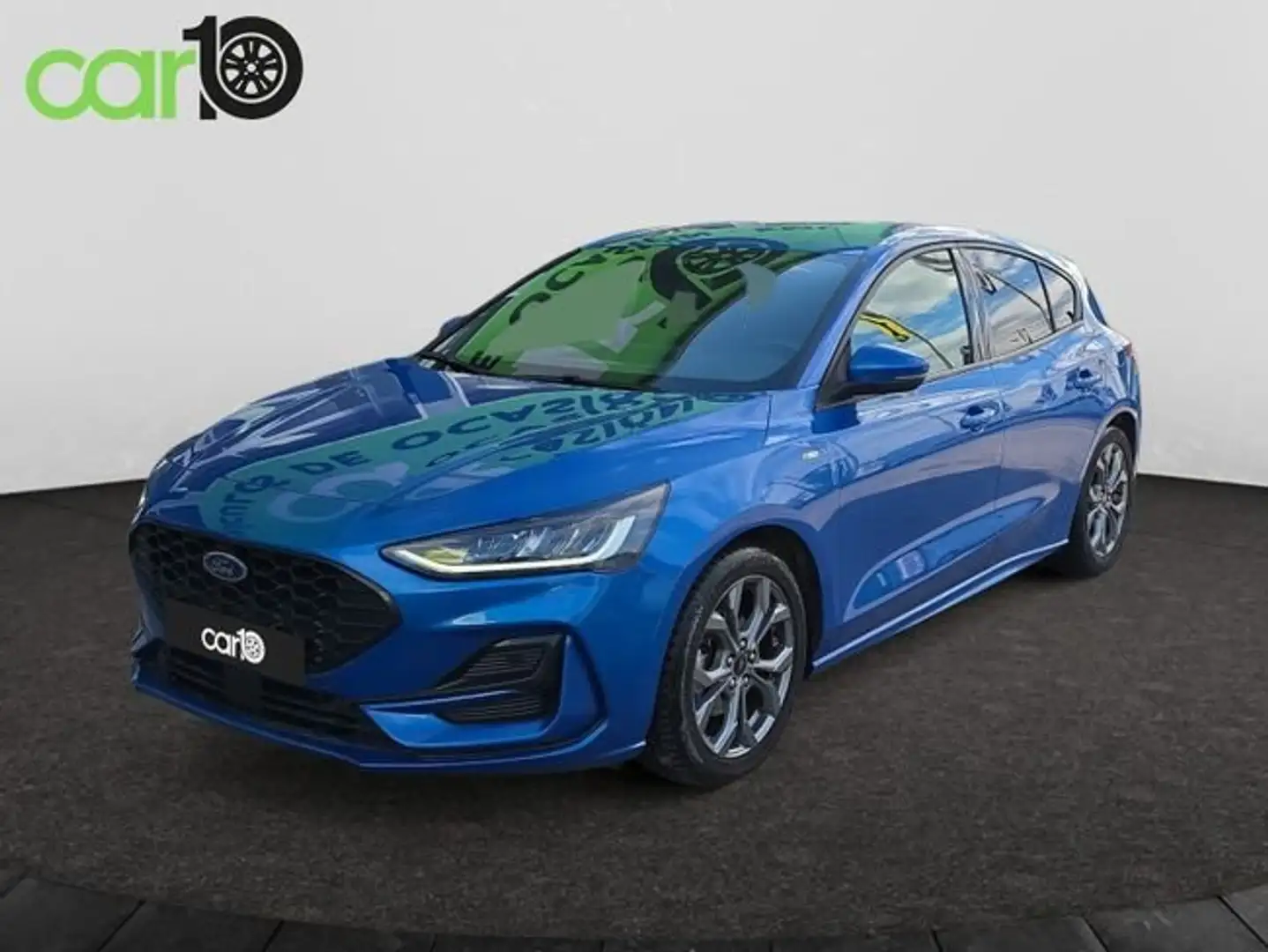 Ford Focus 1.0 Ecoboost MHEV 114kW ST-Line Bleu - 1