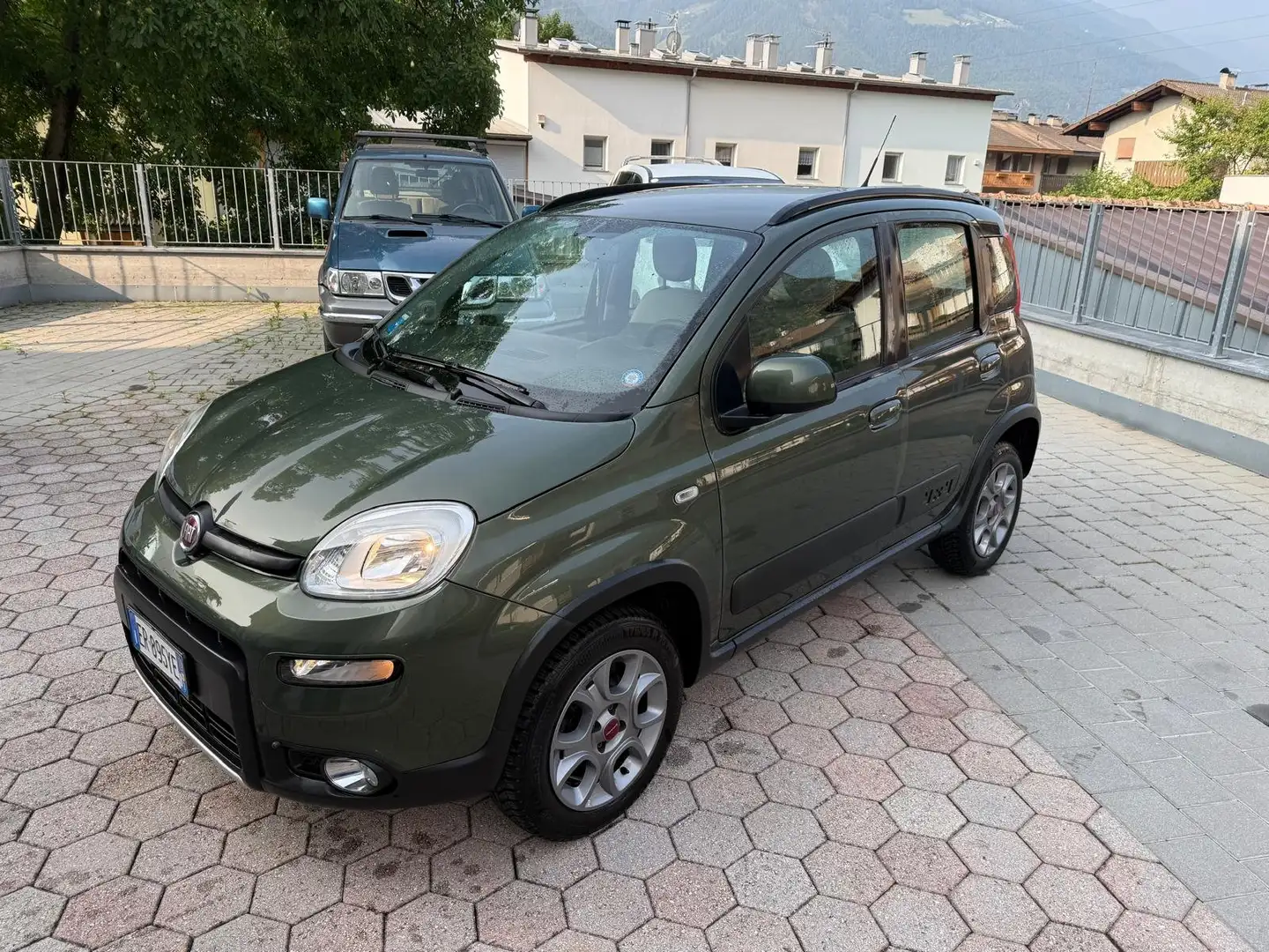 Fiat Panda Panda 1.3 mjt 16v 4x4 75cv Groen - 2