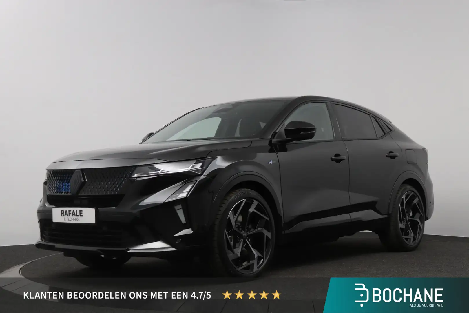 Renault Rafale 1.2 E-Tech 4x4 plug-in hybrid 300 atelier Alpine | Zwart - 1