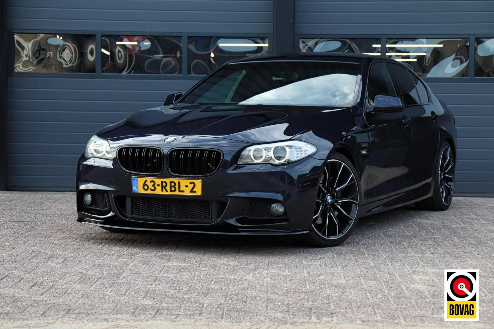 BMW 528 5-serie 528i M-Sport M-Pakket |XENON|LEDER|CAMERA| Blau - 1