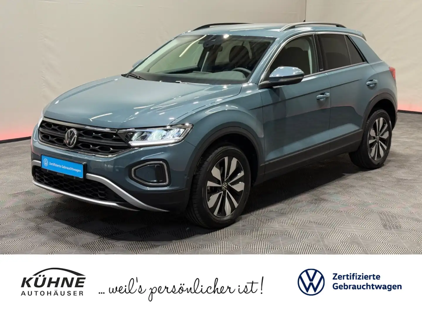 Volkswagen T-Roc T-ROC MOVE 1.0 TSI | AHK LED DAB PDC APP-CONNECT Azul - 1