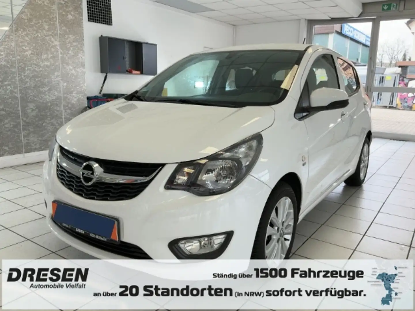 Opel Karl 120 Jahre Allwetter SHZ LenkradHZG Temp Tel.-Vorb. Blanco - 1