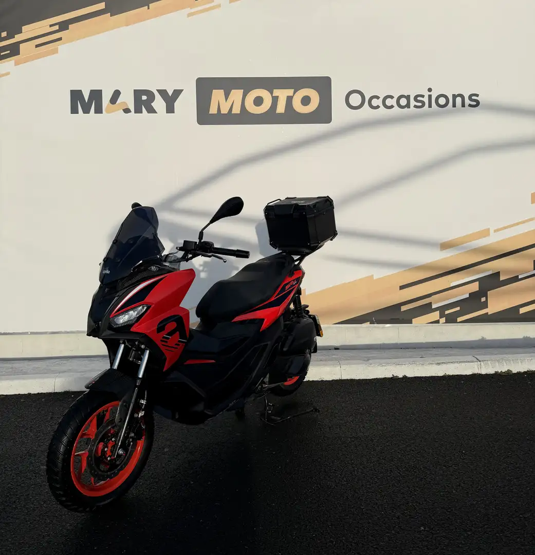 Aprilia SR 125 Rojo - 2