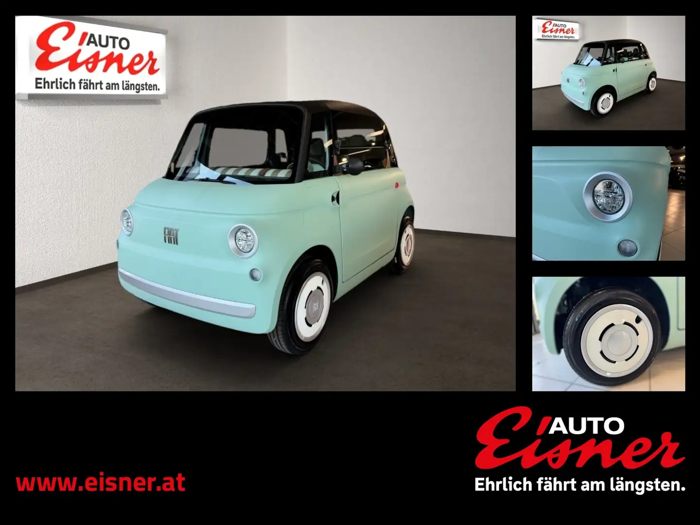 Fiat Topolino Groen - 1