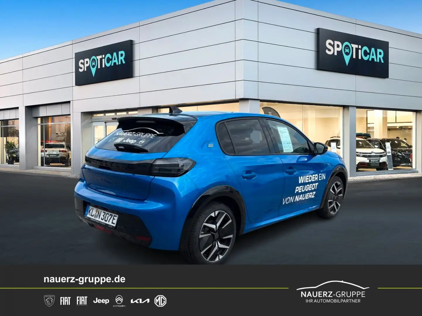 Peugeot 208 e- GT 156 Blau - 2