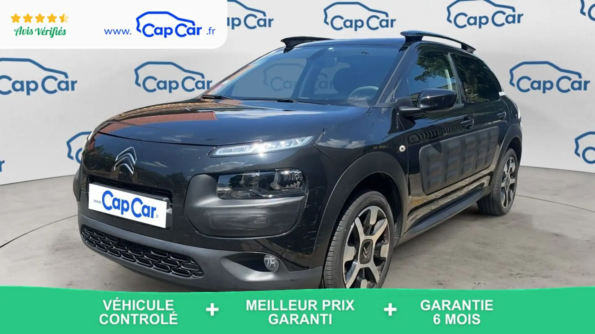 Citroen C4 Cactus 1.2 PureTech 82 Shine Noir - 1