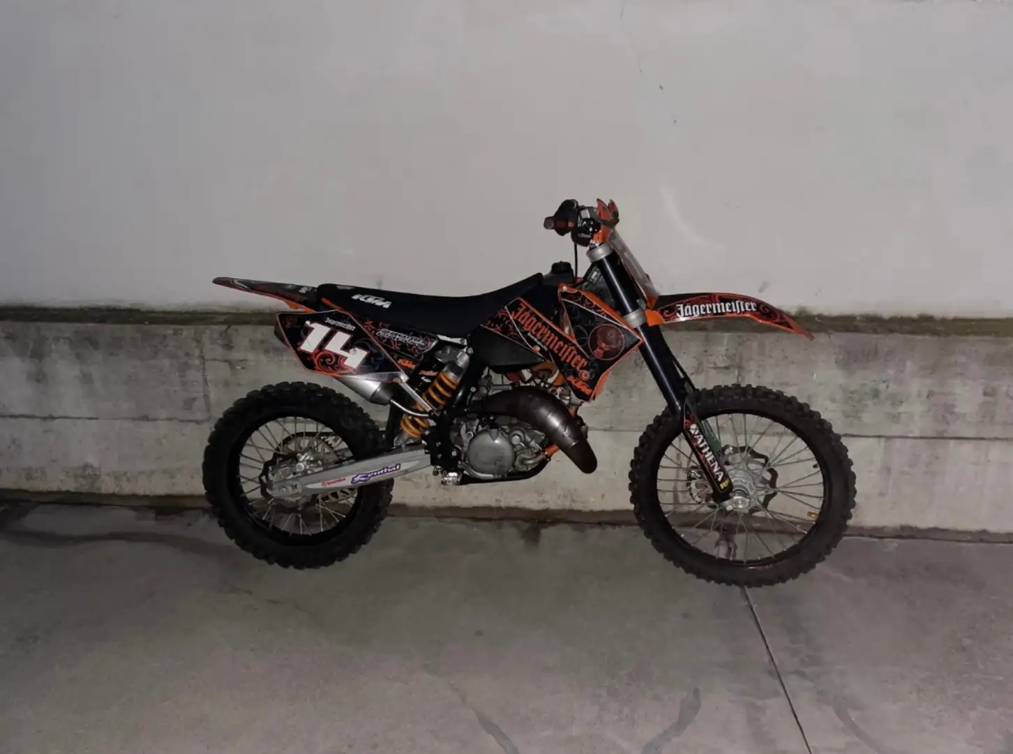 KTM 125 EXC narančasta - 1