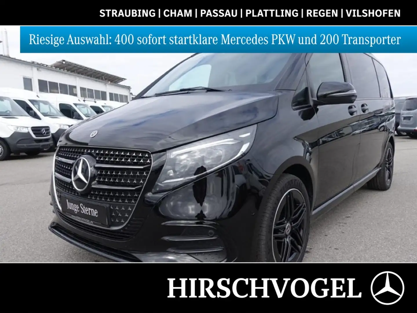 Mercedes-Benz V 300 d Avantgarde 4M MODELLPFLEGE kompakt AMG Negro - 1
