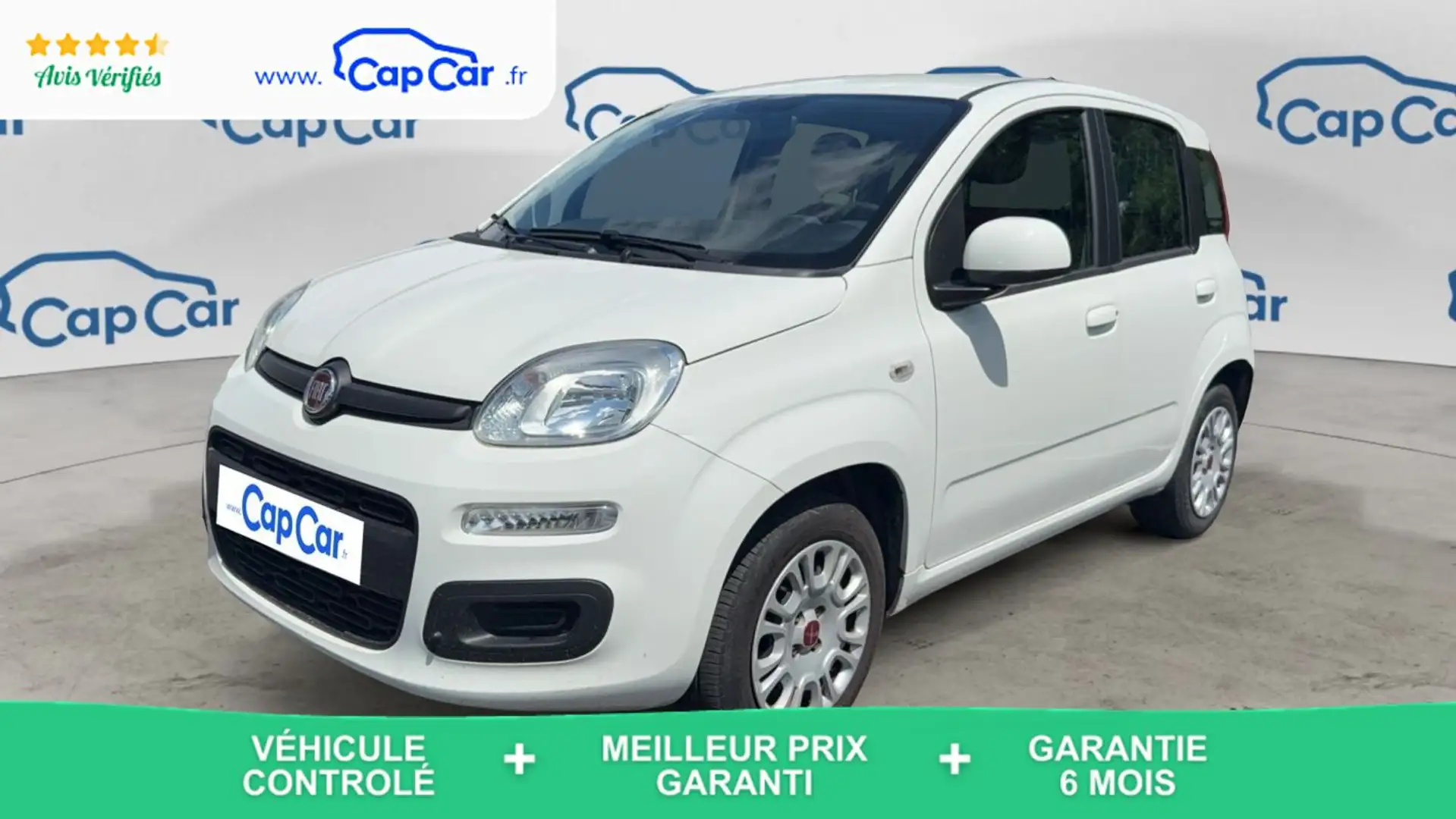 Fiat Panda III 1.2 69 Easy Blanc - 1