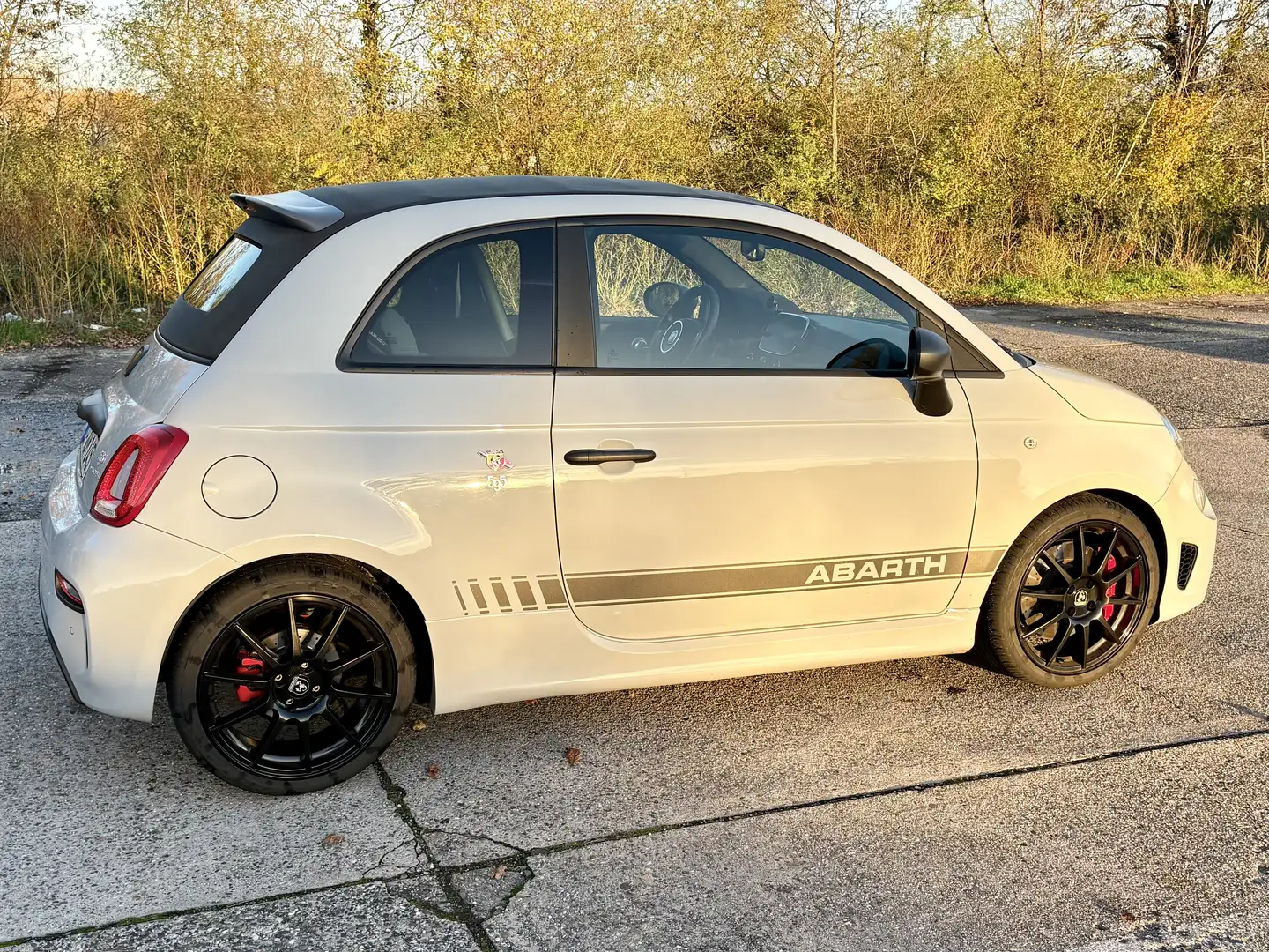 Abarth 595C Competitione, Sabelt Carbon Gri - 2