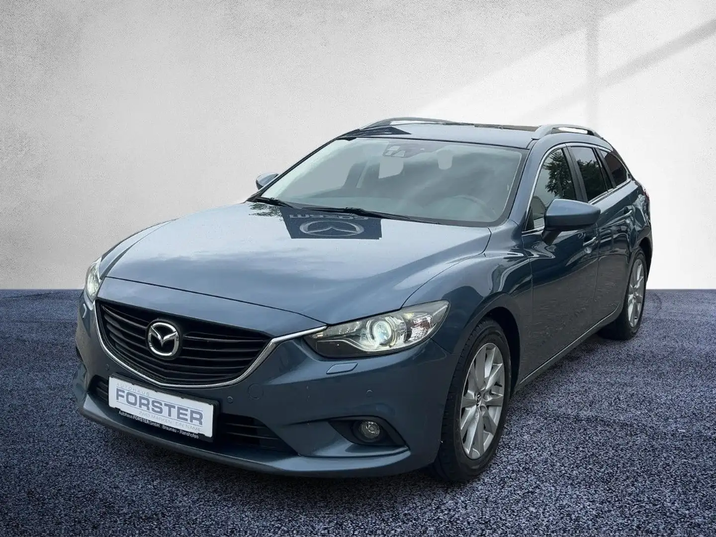 Mazda 6 G145 Attraction Kombi PTS SHZ AHV BT-Telefonie Blau - 1