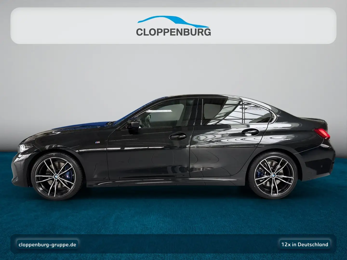 BMW 330 d xDrive M Sportpaket Navi+ACC+SHZ+KeyGO+HiFi Schwarz - 2