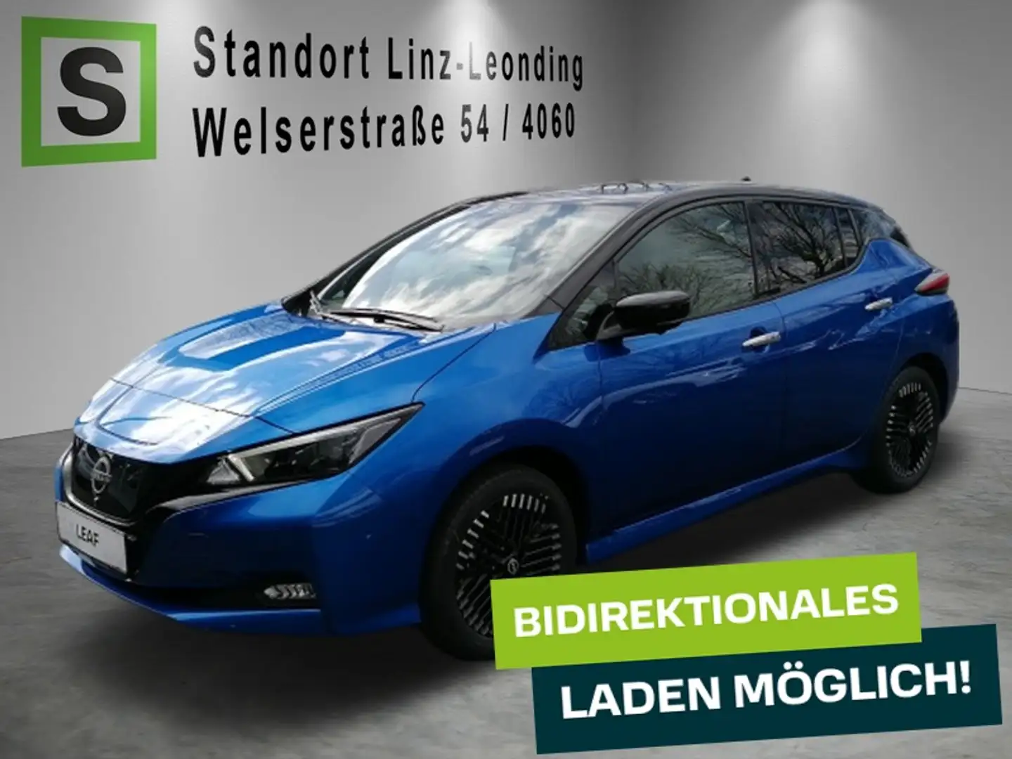 Nissan Leaf LEAF Tekna Akku 59kWH Bleu - 1