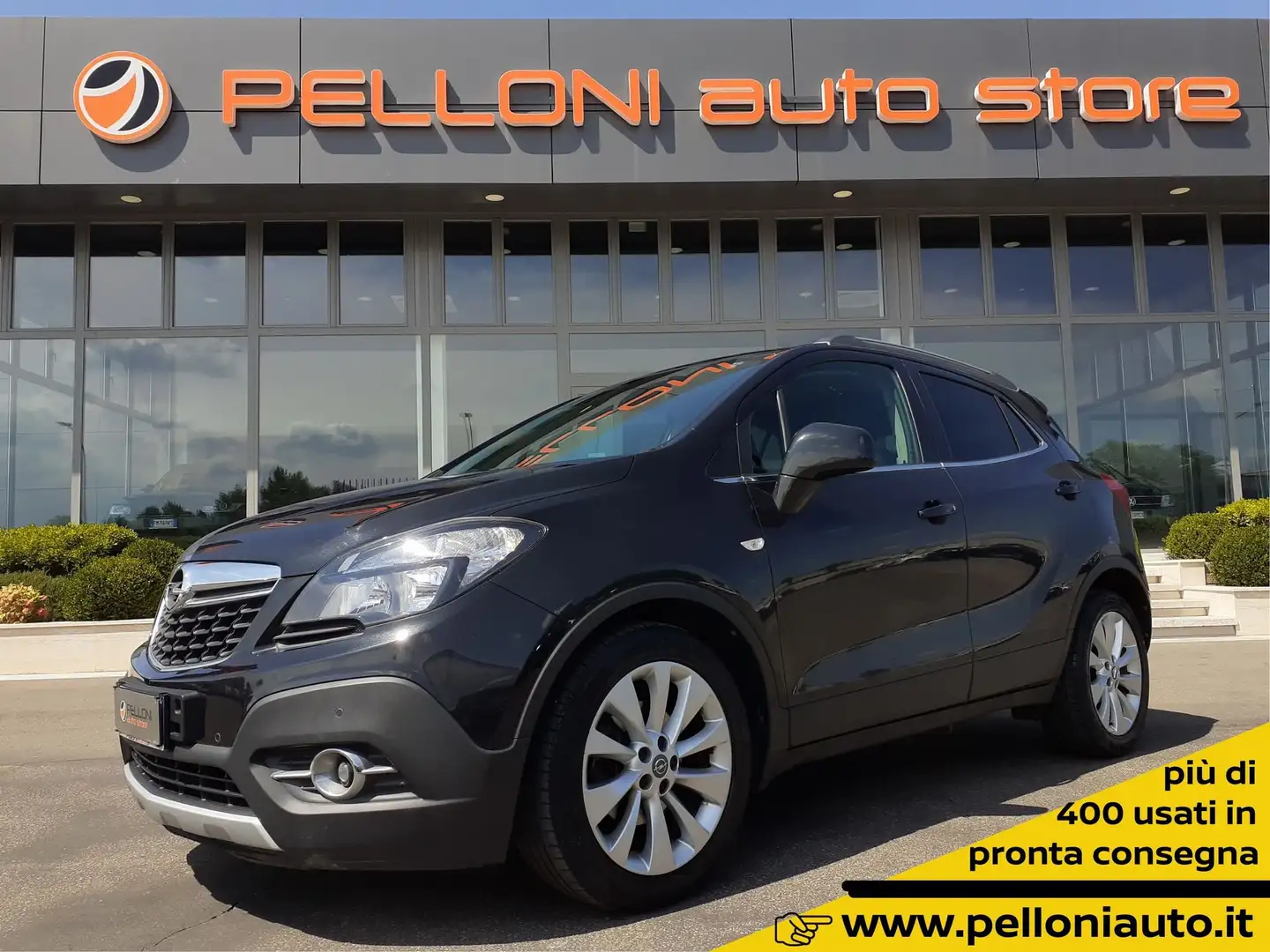 Opel Mokka 1.4 Turbo GPL140CV 4x2  GARANZIA-KM CERTIFICATI Nero - 1