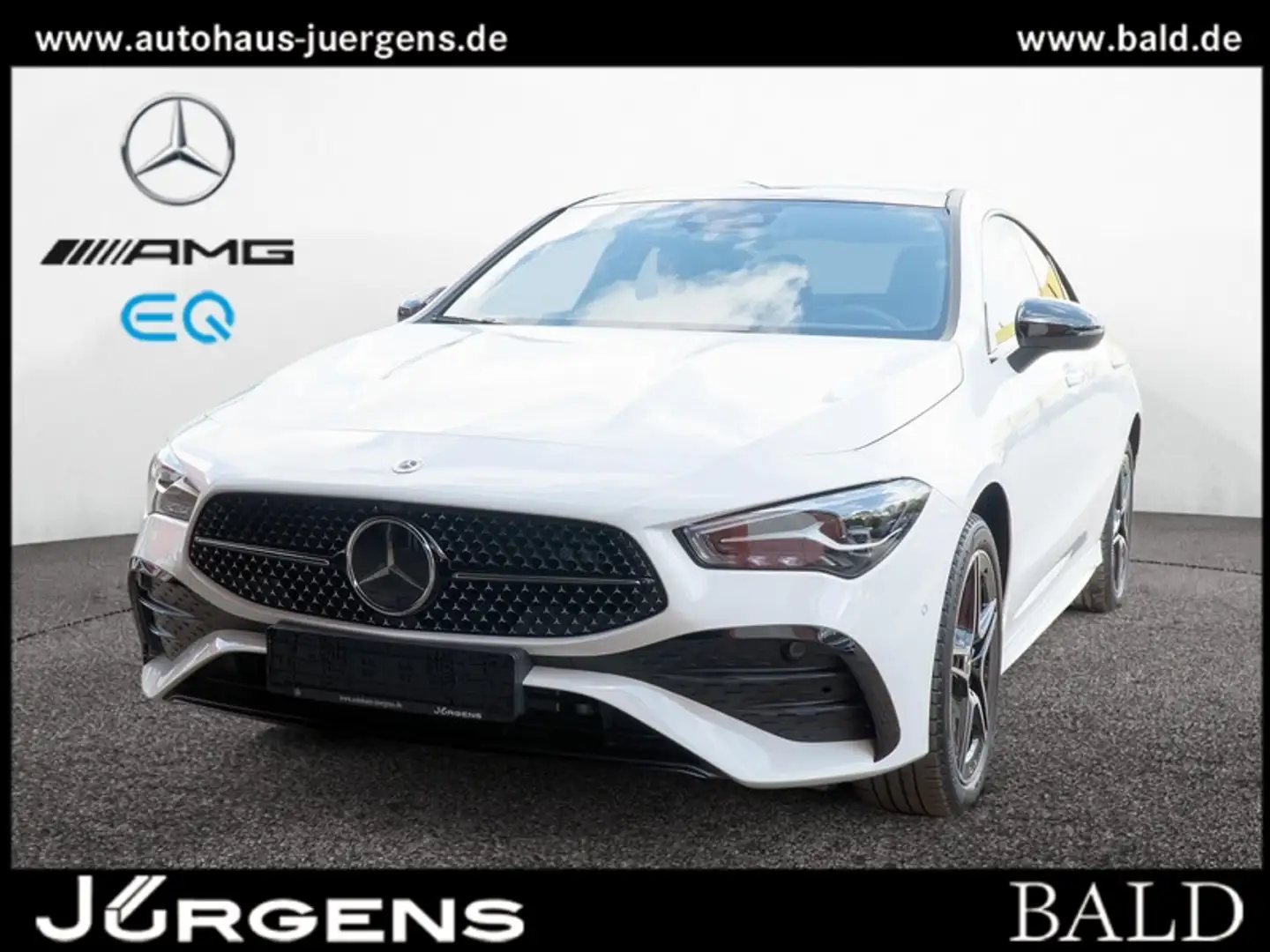 Mercedes-Benz CLA 250 e Coupé AMG-Sport/Pano/Distr/Night/Memo Blanc - 1