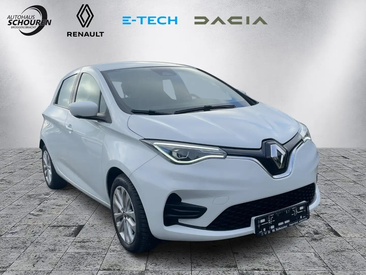 Renault ZOE R110 Experience R110/Z.E. 50 Mietbatterie Blanc - 2
