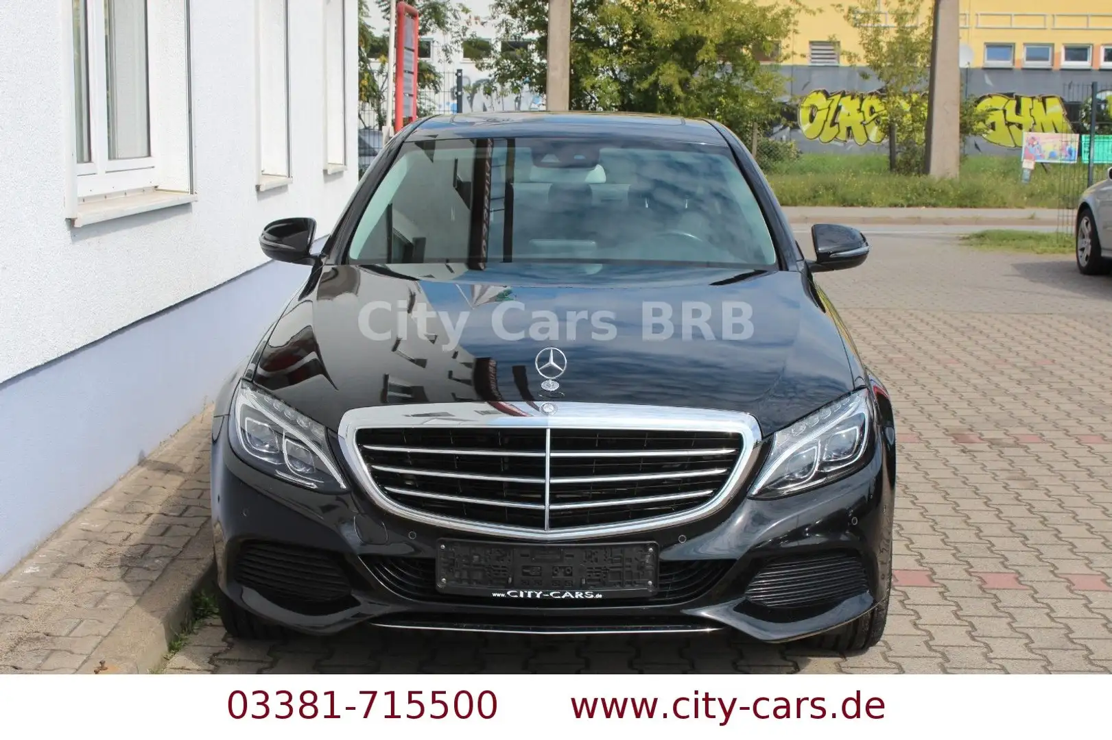 Mercedes-Benz C 200 EXCLUSIVE*Automatik*Navi*LED*Assistenten Zwart - 2