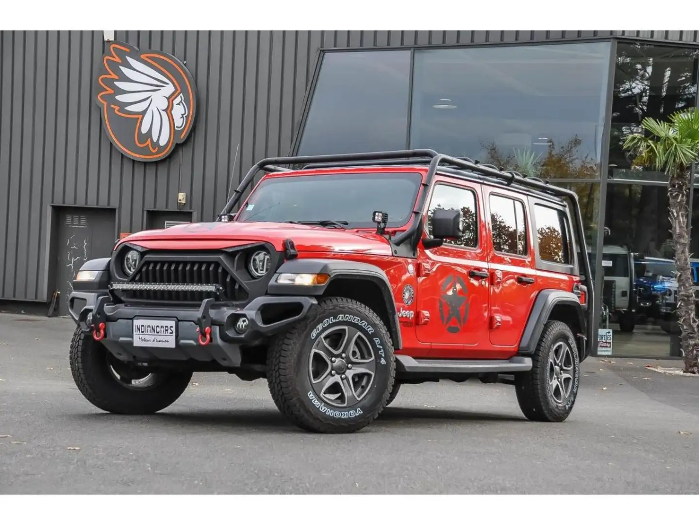 Jeep Wrangler 2.0i T - 272 - BVA 4x4 2018 Unlimited Sport PHASE 1 Rot - 1