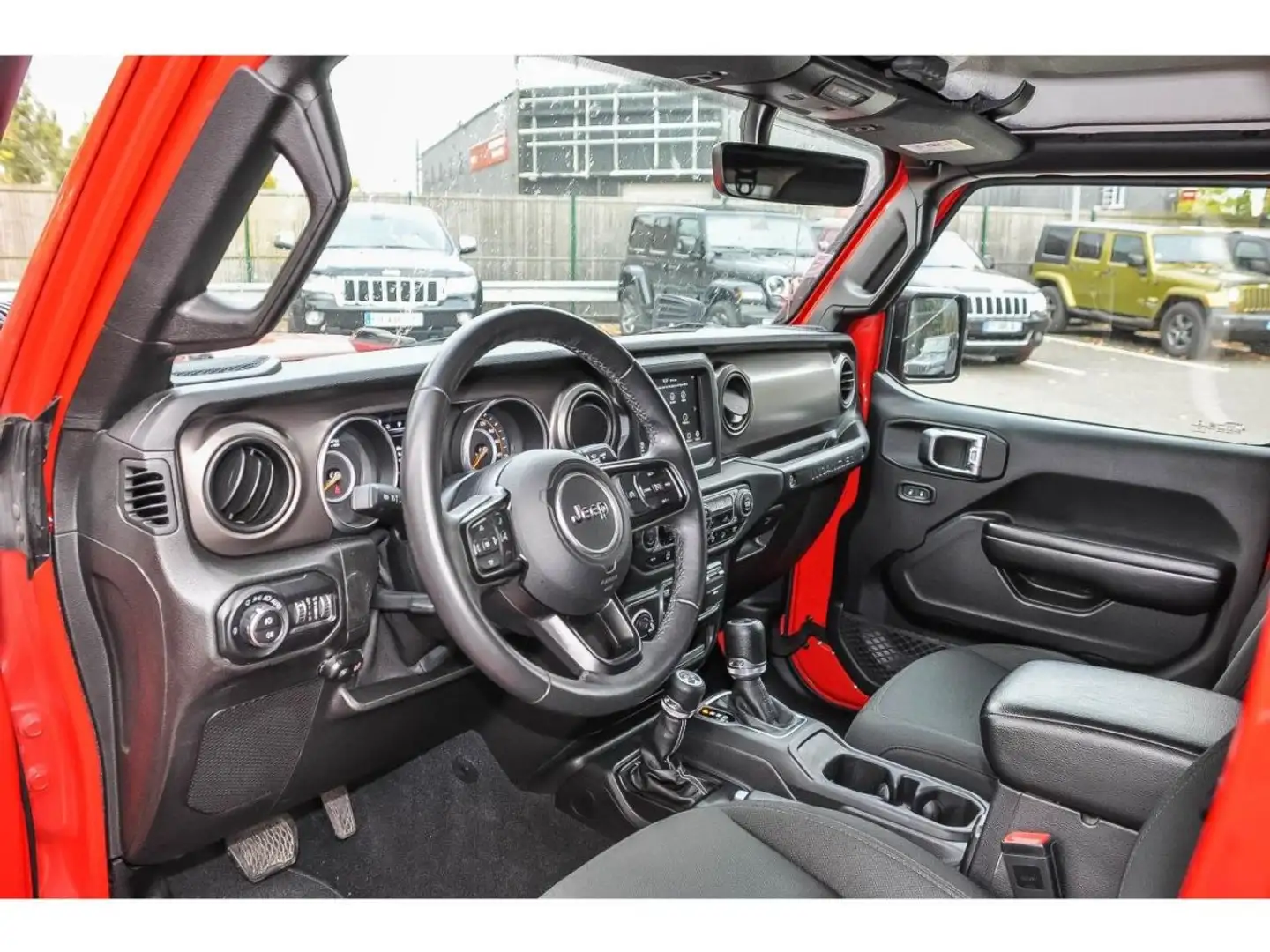 Jeep Wrangler 2.0i T - 272 - BVA 4x4 2018 Unlimited Sport PHASE 1 Rot - 2