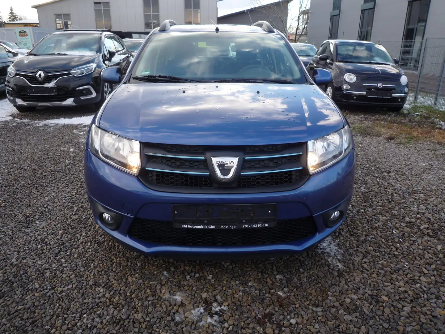 Dacia Logan Prestige*Tüv NEU*NAVI*Anhän.Kuppl.*Alufelgen Modrá - 2