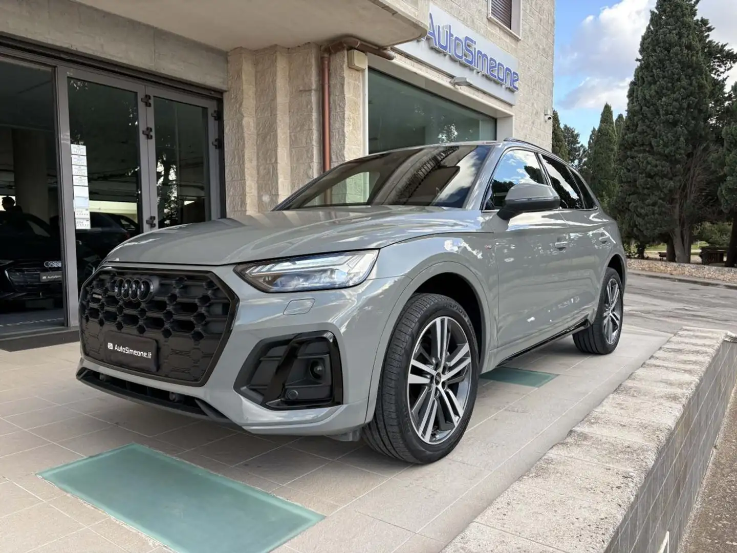 Audi Q5 40 TDI 204 CV quattro S tronic S line plus Gris - 1
