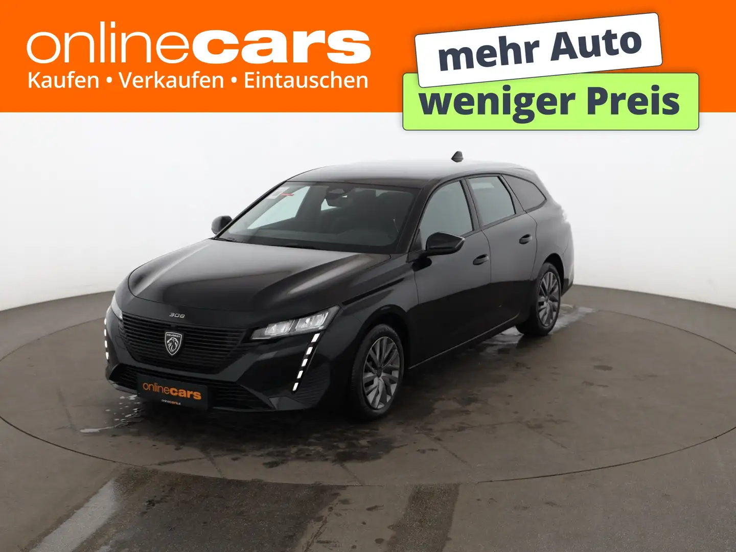 Peugeot 308 1.2 PureTech 110 SW Active LED NAVI TEMP PDC Schwarz - 1