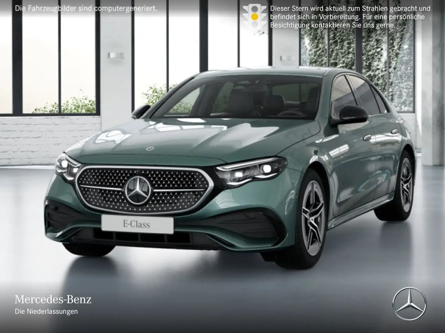 Mercedes-Benz E 300 e Hybrid AMG 360° Distr+ Night Spurhalt-Ass Zilver - 2