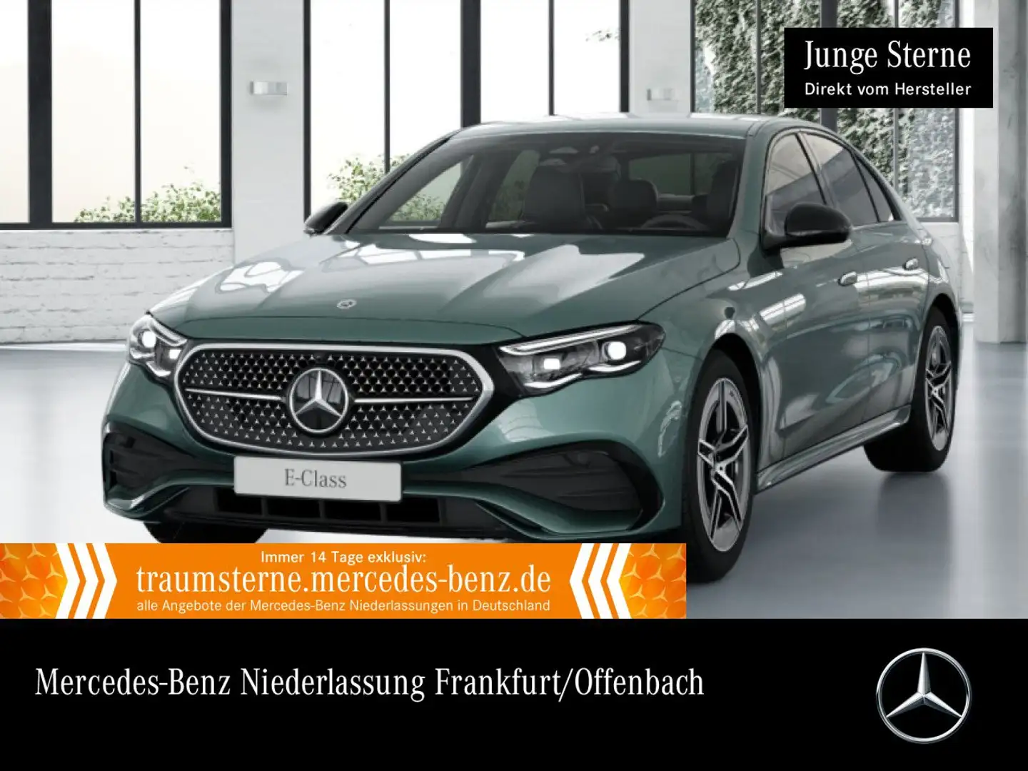 Mercedes-Benz E 300 e Hybrid AMG 360° Distr+ Night Spurhalt-Ass Zilver - 1