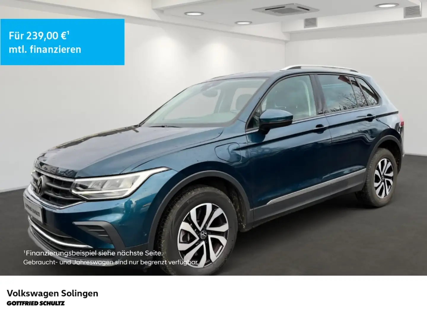 Volkswagen Tiguan 1.4 eHybrid Active DSG   AHK   Kamera   IQ.Drive Blau - 1