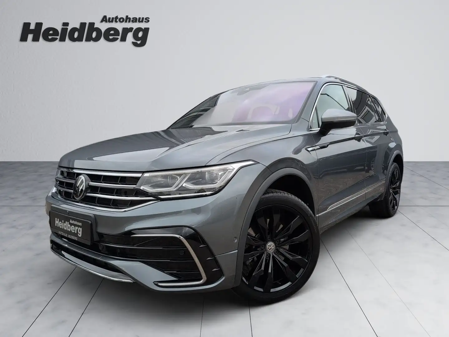 Volkswagen Tiguan Allspace 2.0 TDI 4M R-LINE AHK-schw IQ-Matrix LEDER DCC 360 Gris - 1