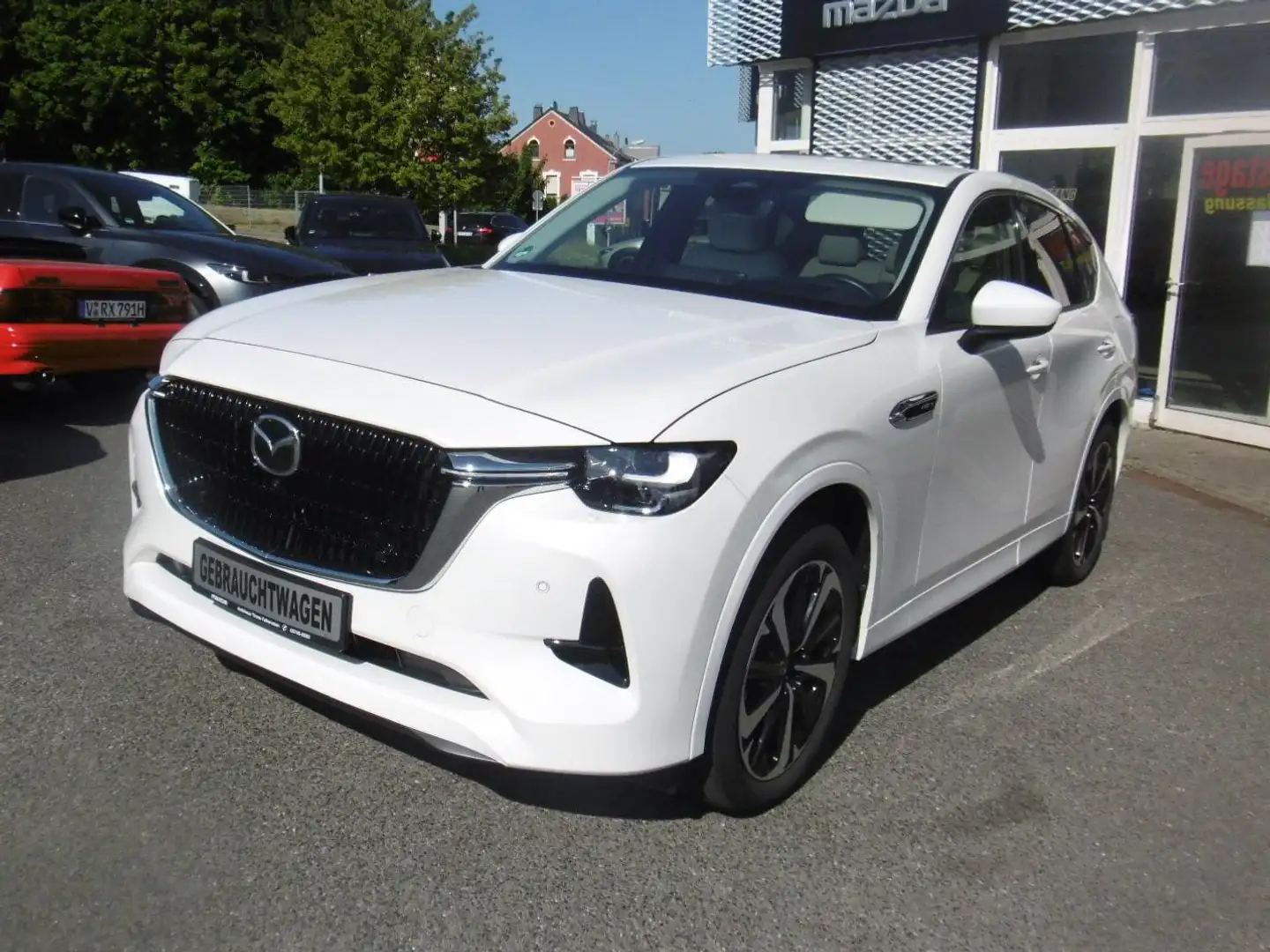 Mazda CX-60 Takumi PHEV AWD AHZV  360° LED Bose Leder Pano Weiß - 1