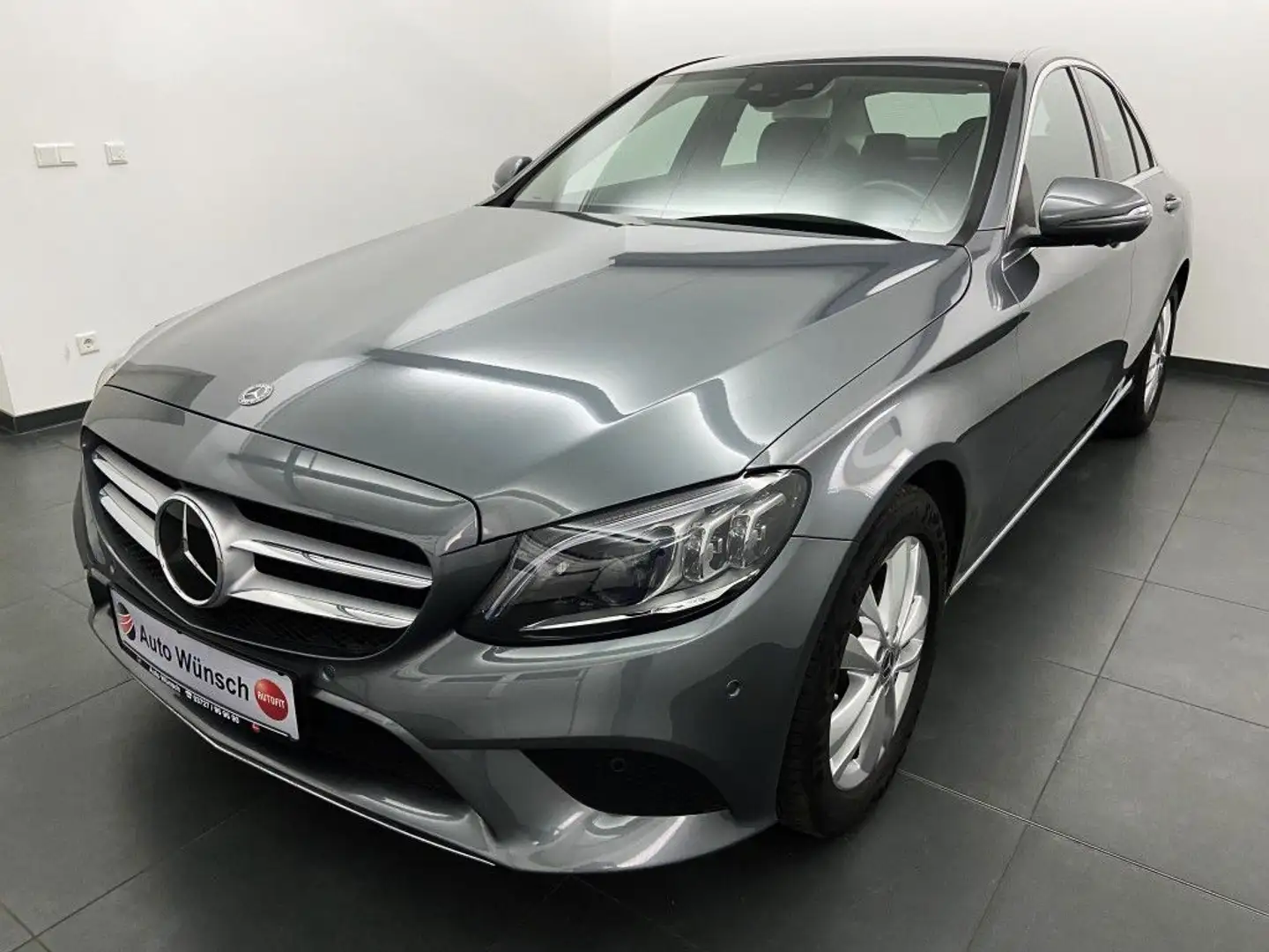 Mercedes-Benz C 200 9G-TRONIC Avantgarde Distro#Multi-Beam#AHK#360° Gris - 1
