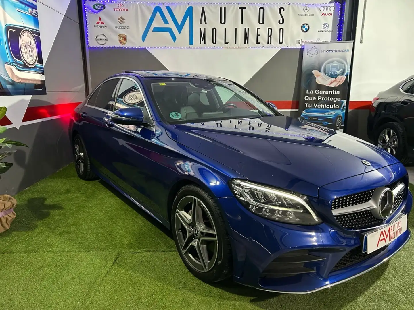Mercedes-Benz C 220 Estate 220d 4Matic 9G-Tronic Bleu - 1