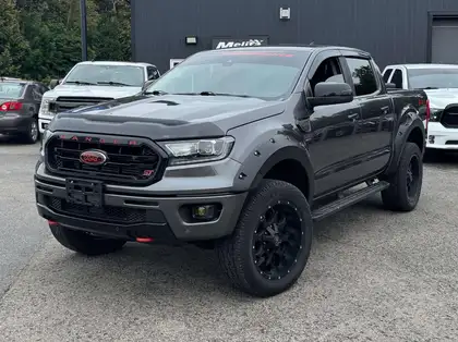 Gray 2019 Ford Ranger Pickup Truck Four-Wheel Drive Automatic