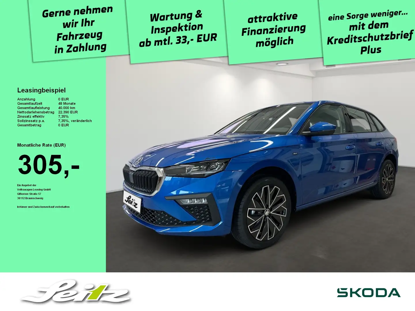 Skoda Scala 1.0 TSI Drive *APPCON*PDC*MATRIX*SITZH* Azul - 1
