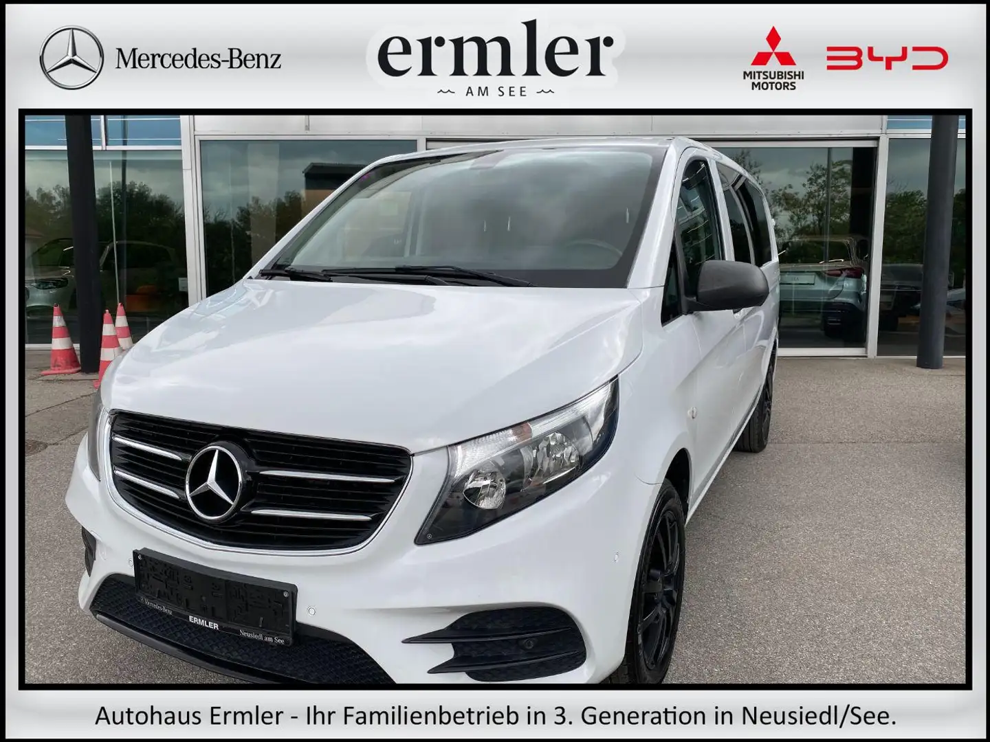 Mercedes-Benz Vito 114 BlueTEC 4x4 BusinessVan Lang Mixto AUT Weiß - 1