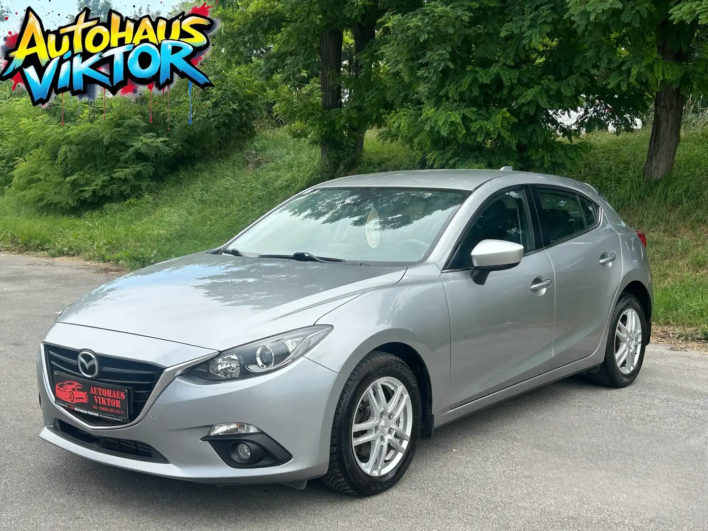 Mazda 3 Sport CD150 Challenge*12 monate garantie* Grijs - 1