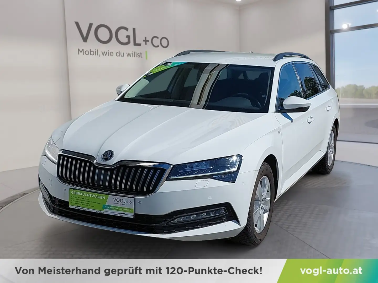 Skoda Superb Combi Ambition Weiß - 1