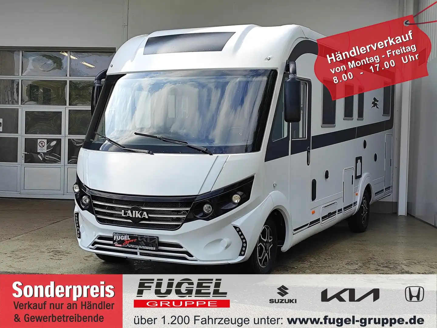 Laika ECOVIP H 4109 DS Heavy 180PS AT|Chassis-P. Weiß - 1