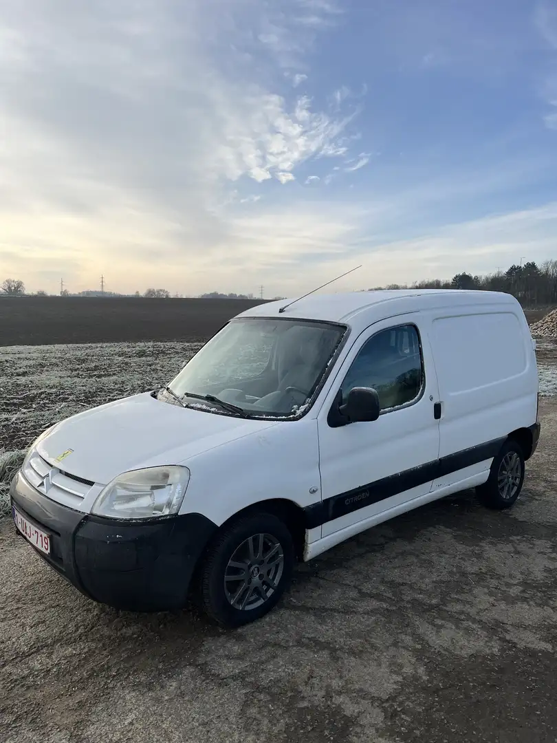 Citroen Berlingo 1.9 D ct ok Blanc - 1