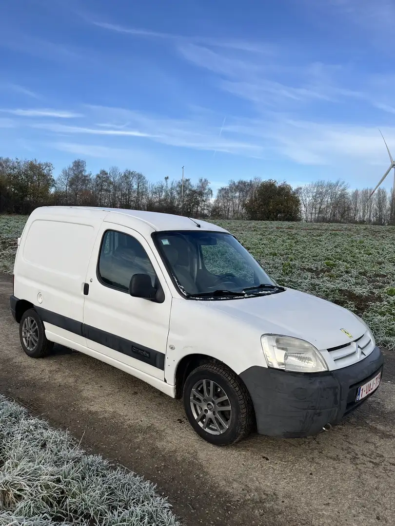 Citroen Berlingo 1.9 D ct ok Blanc - 2