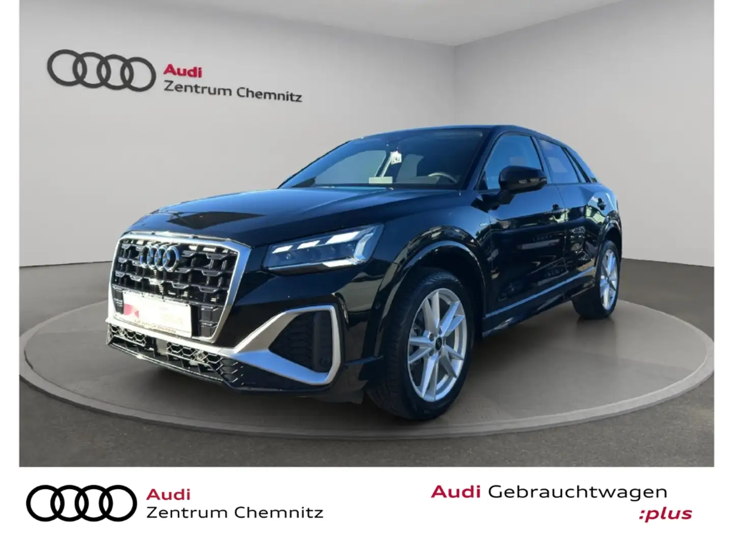 Audi Q2 35 TFSI S tr. LINE+PANO+MATRIX+SOUND Schwarz - 1