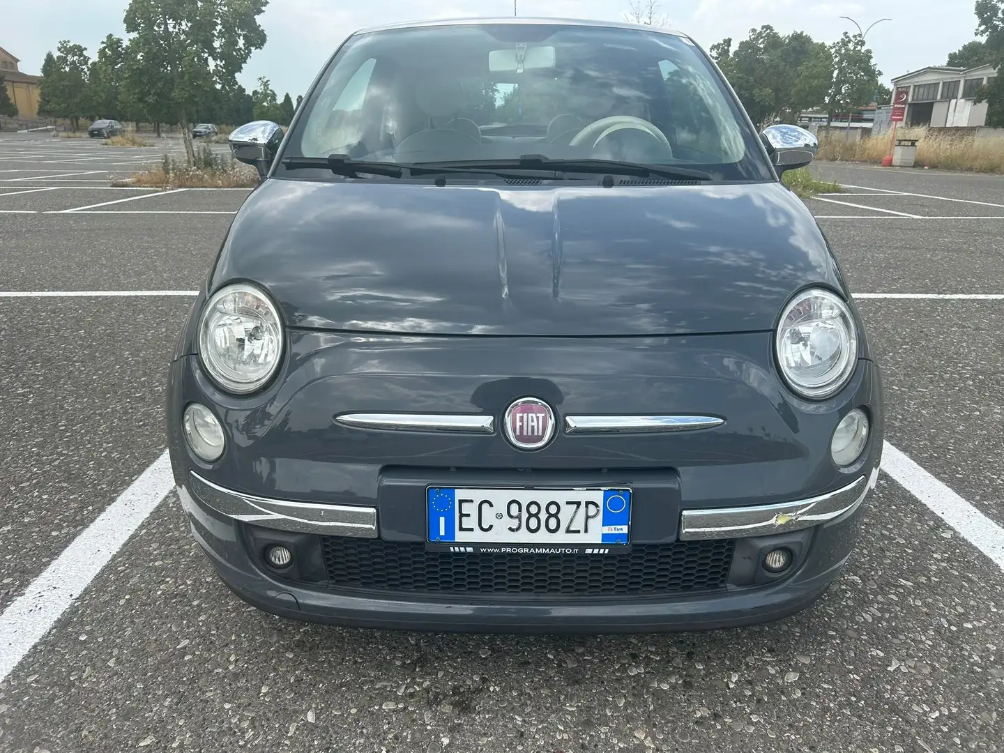 Fiat 500 500 III 1.2 Lounge 69cv Grigio - 2